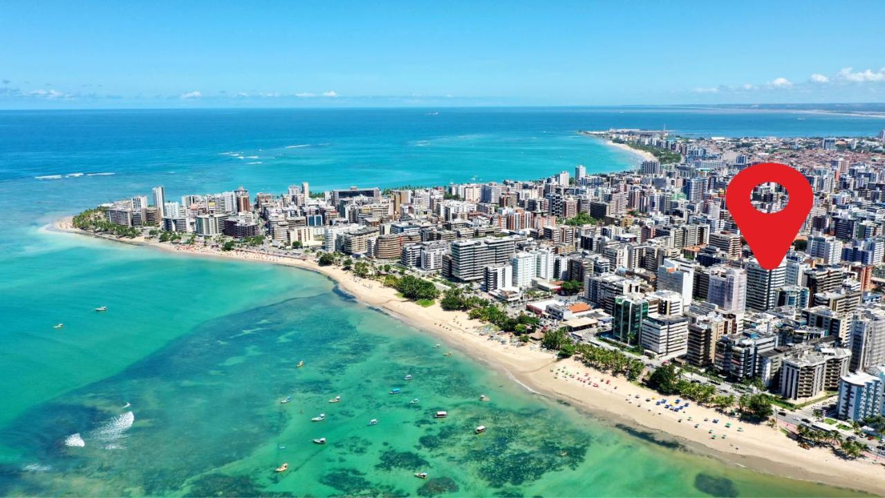 Edf Promenade - Apartamento Com 2 Quartos Climatizados A 150M Da Beira-Mar De Ponta Verde - Piscina, Academia, Sauna, Lavanderia, Home Cine, Churrasqueira, Salao De Jogos, Area Kids Maceio  Exterior photo