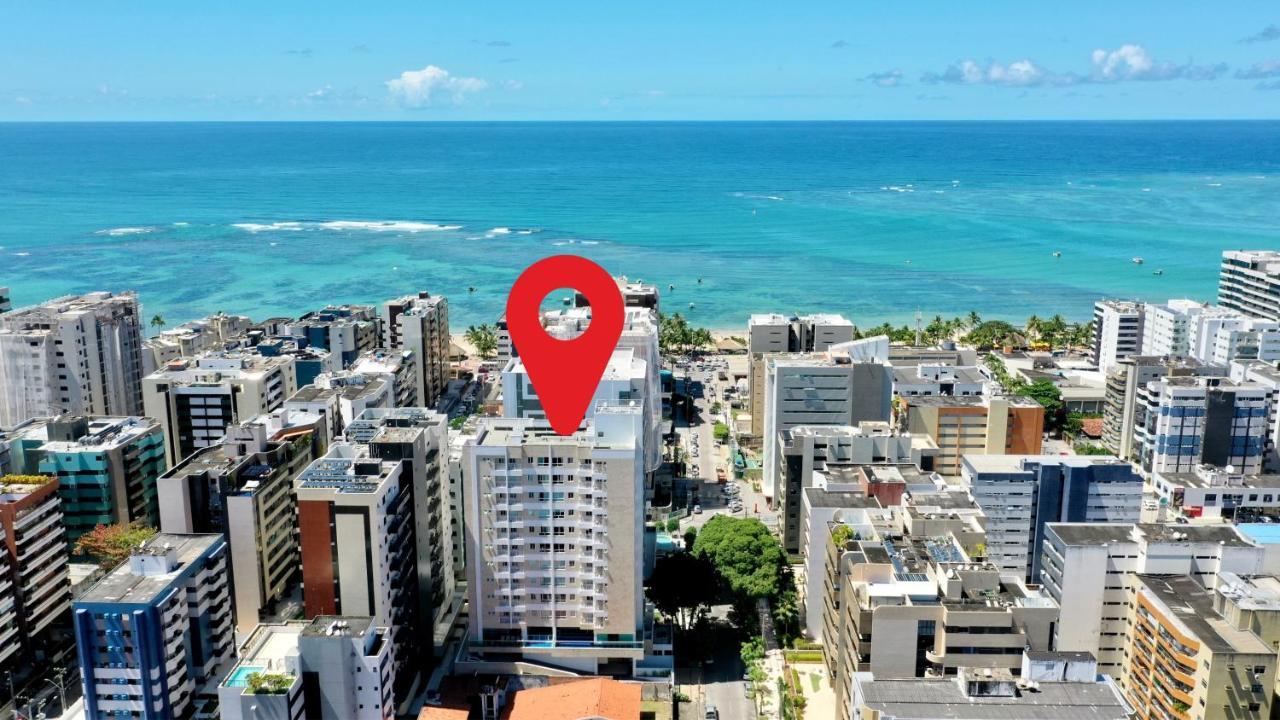 Edf Promenade - Apartamento Com 2 Quartos Climatizados A 150M Da Beira-Mar De Ponta Verde - Piscina, Academia, Sauna, Lavanderia, Home Cine, Churrasqueira, Salao De Jogos, Area Kids Maceio  Exterior photo