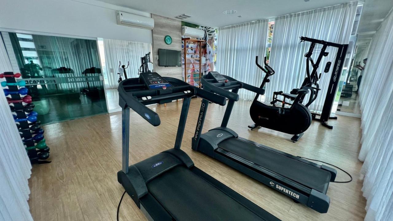 Edf Promenade - Apartamento Com 2 Quartos Climatizados A 150M Da Beira-Mar De Ponta Verde - Piscina, Academia, Sauna, Lavanderia, Home Cine, Churrasqueira, Salao De Jogos, Area Kids Maceio  Exterior photo